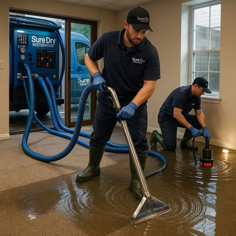 Water Extraction and Removal process in Beebe, AR